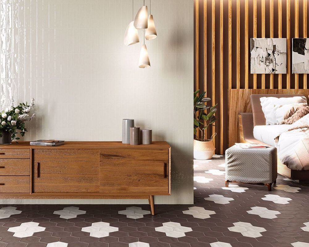 HEX BROWN MATT 15x17,3
